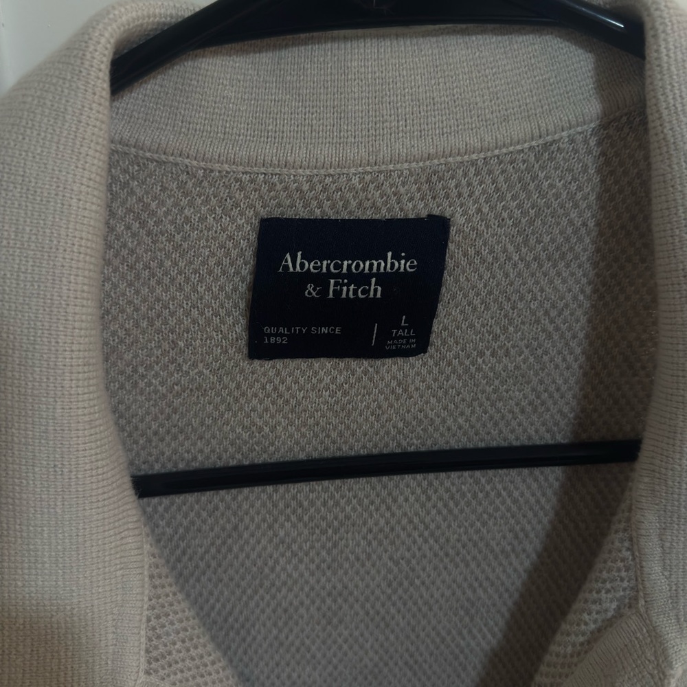 Abercrombie & Fitch Light Tan Polo